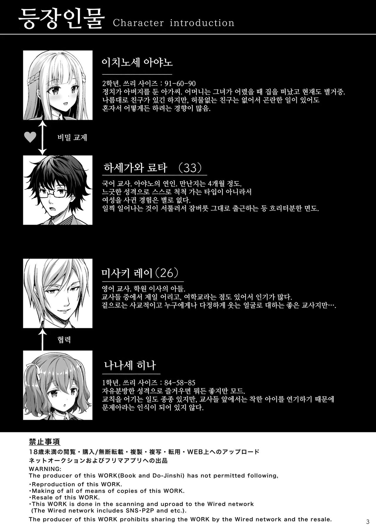 Indeki no Reijou 3 ~Yureugoku Kokoro, Yoru Midareru Mitsubana~ | 음닉의 영애 3 ～흔들리는 마음、밤 흐트러지는 밀화～ page 3 full
