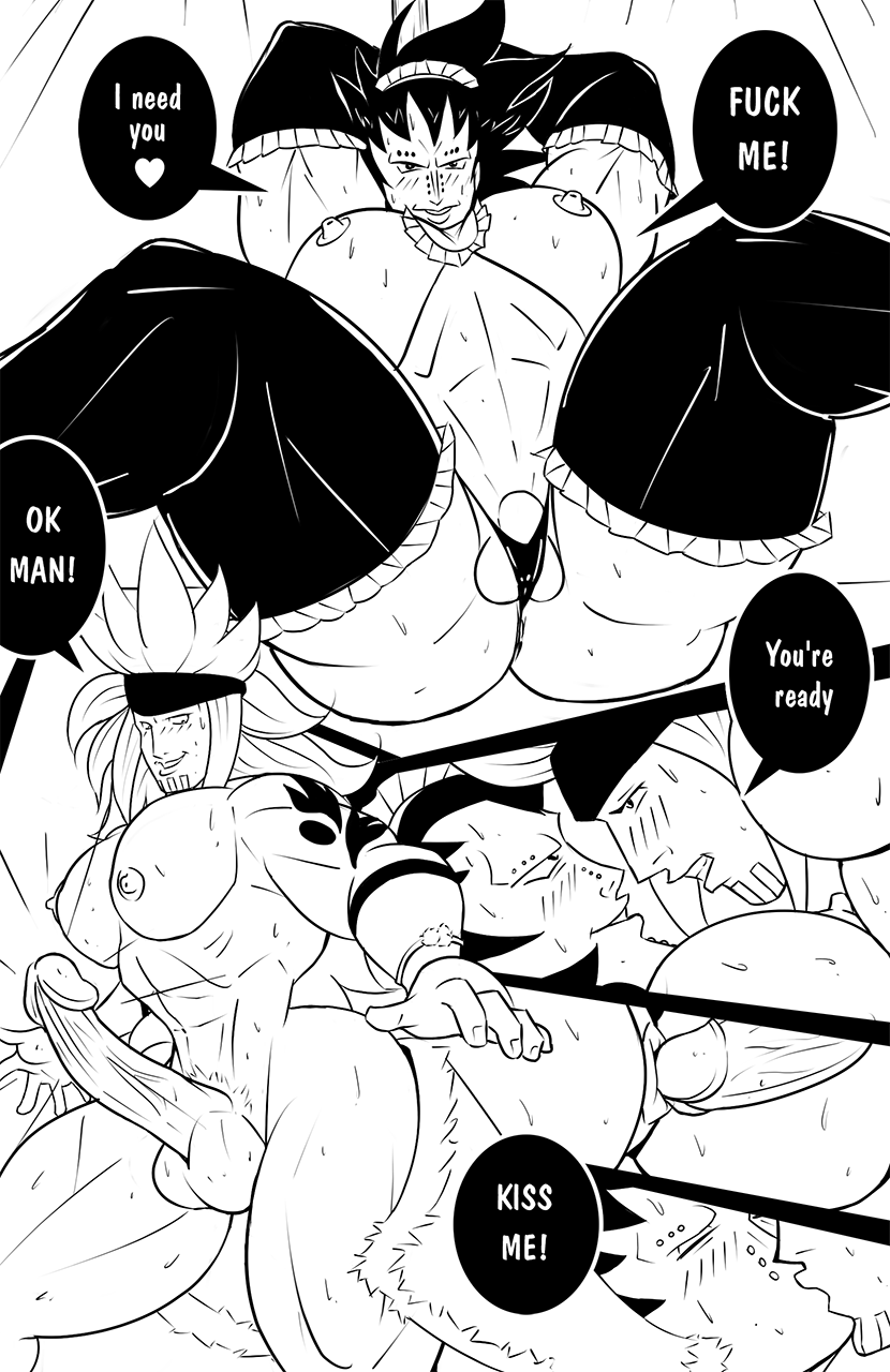 Gajeel just loves  love  stripping for men page 2 full