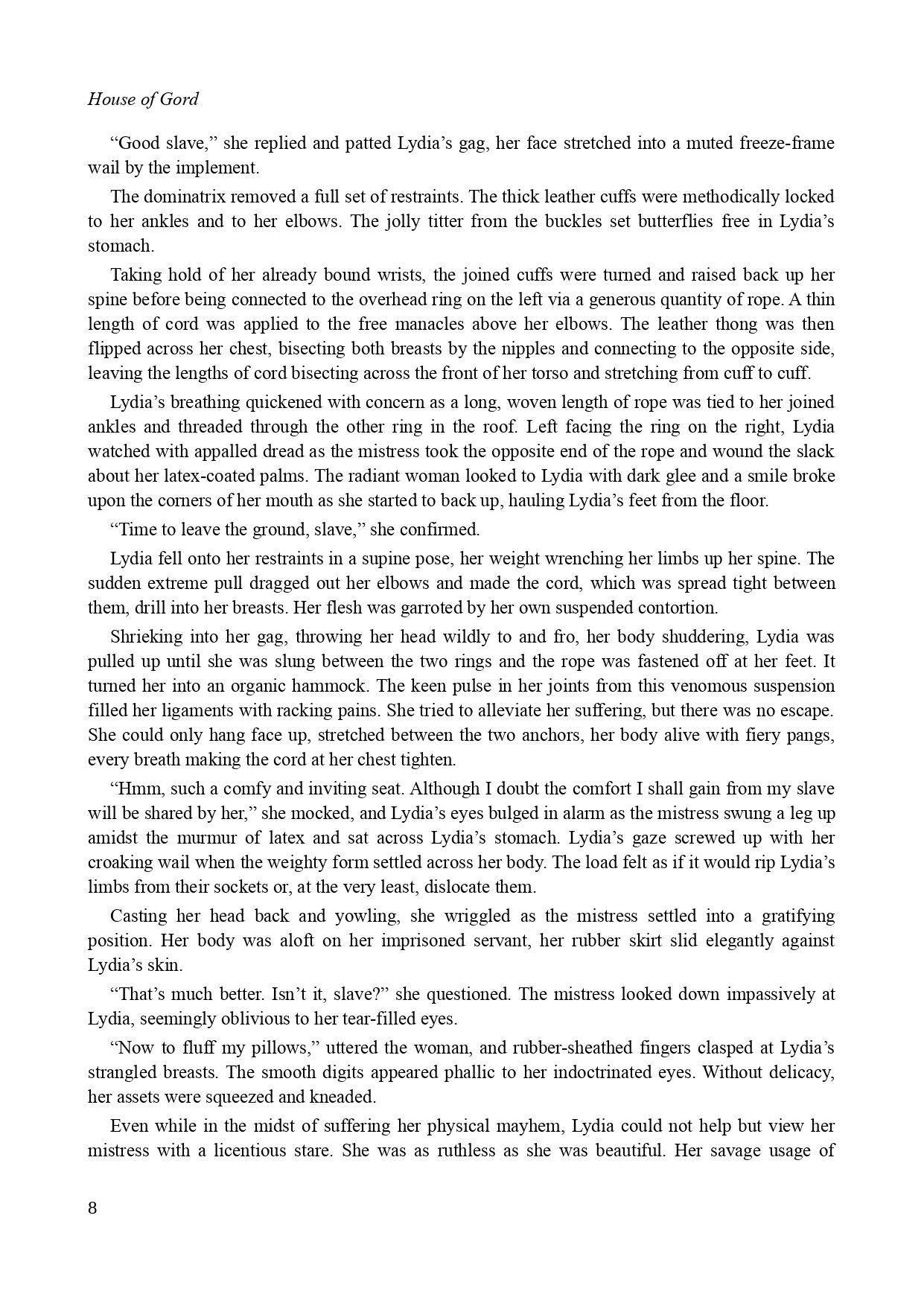 House of Gord BD-032 - Bondage Palace page 7 full