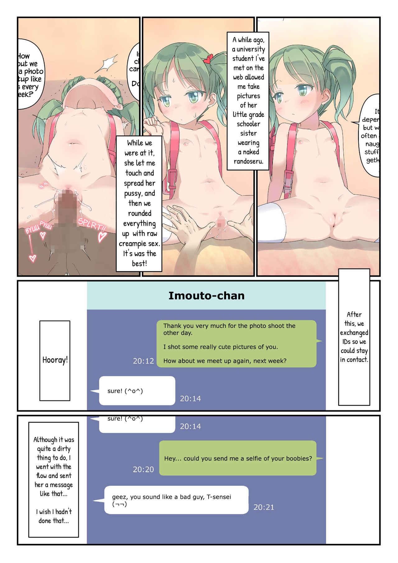 Koukan Nikki Hadaka Randoseru Satsueikai Sono 2 | Koukan Nikki Naked Randoseru Photo Meetup Part 2 page 3 full