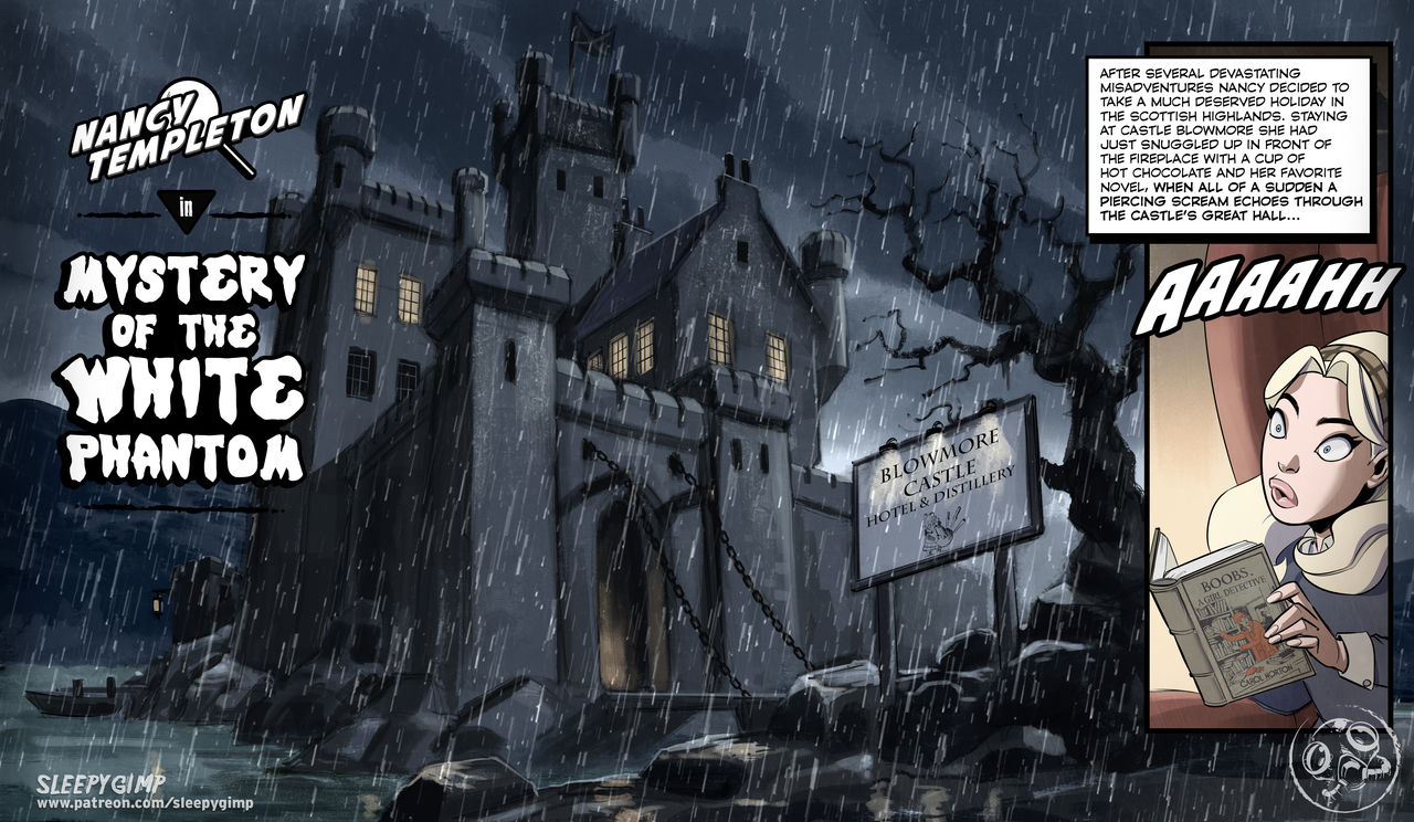 Nancy Templeton - Mystery of the White Phantom page 1 full