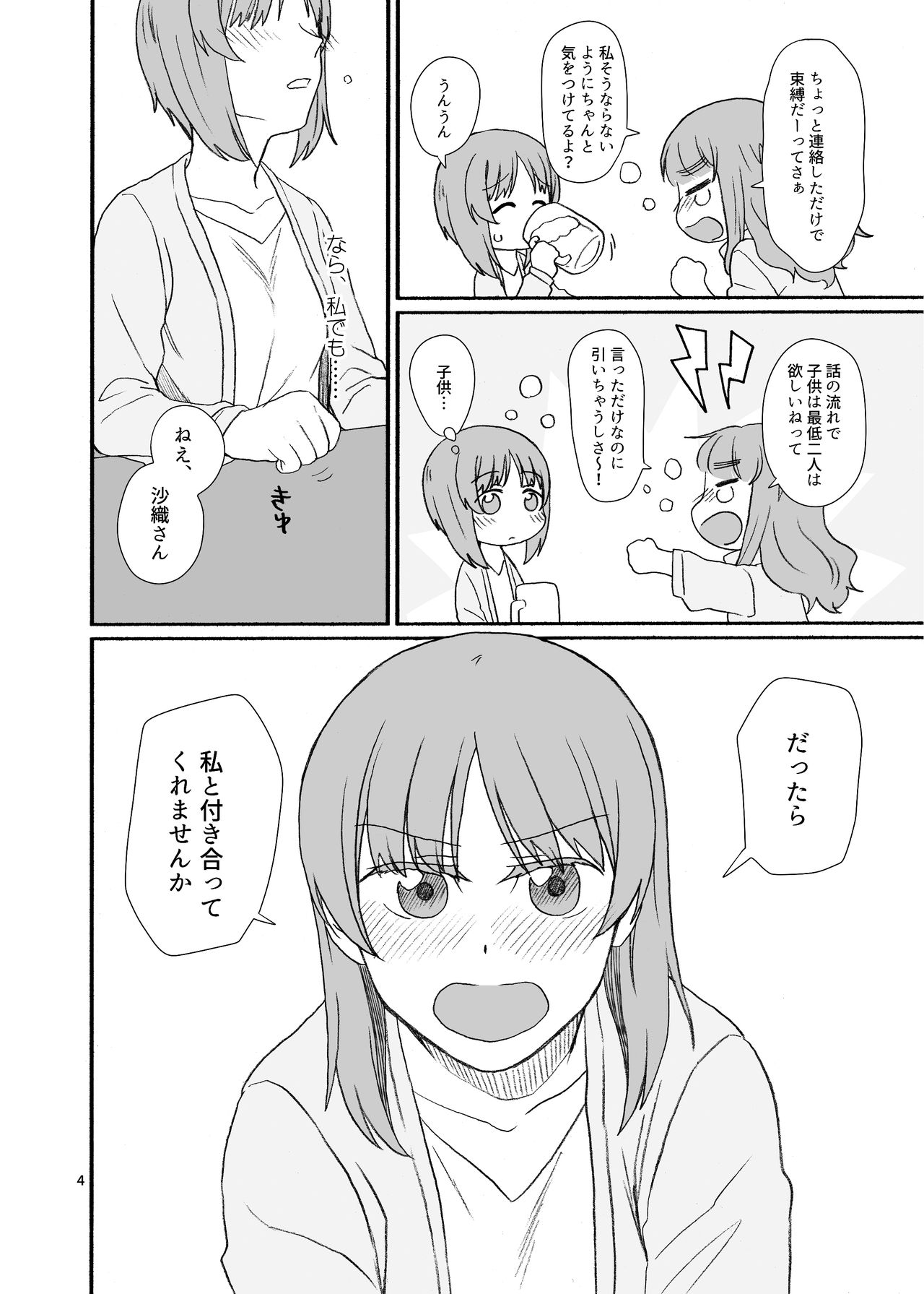 Saori-san, Tsukiatte Kudasai! page 3 full