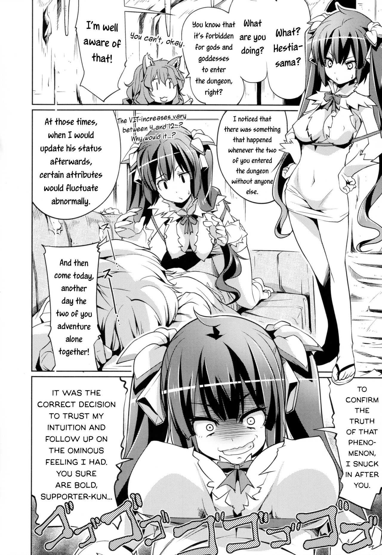 Despite being inside of the dungeon, the Goddess and Supporter still got creampied page 5 full
