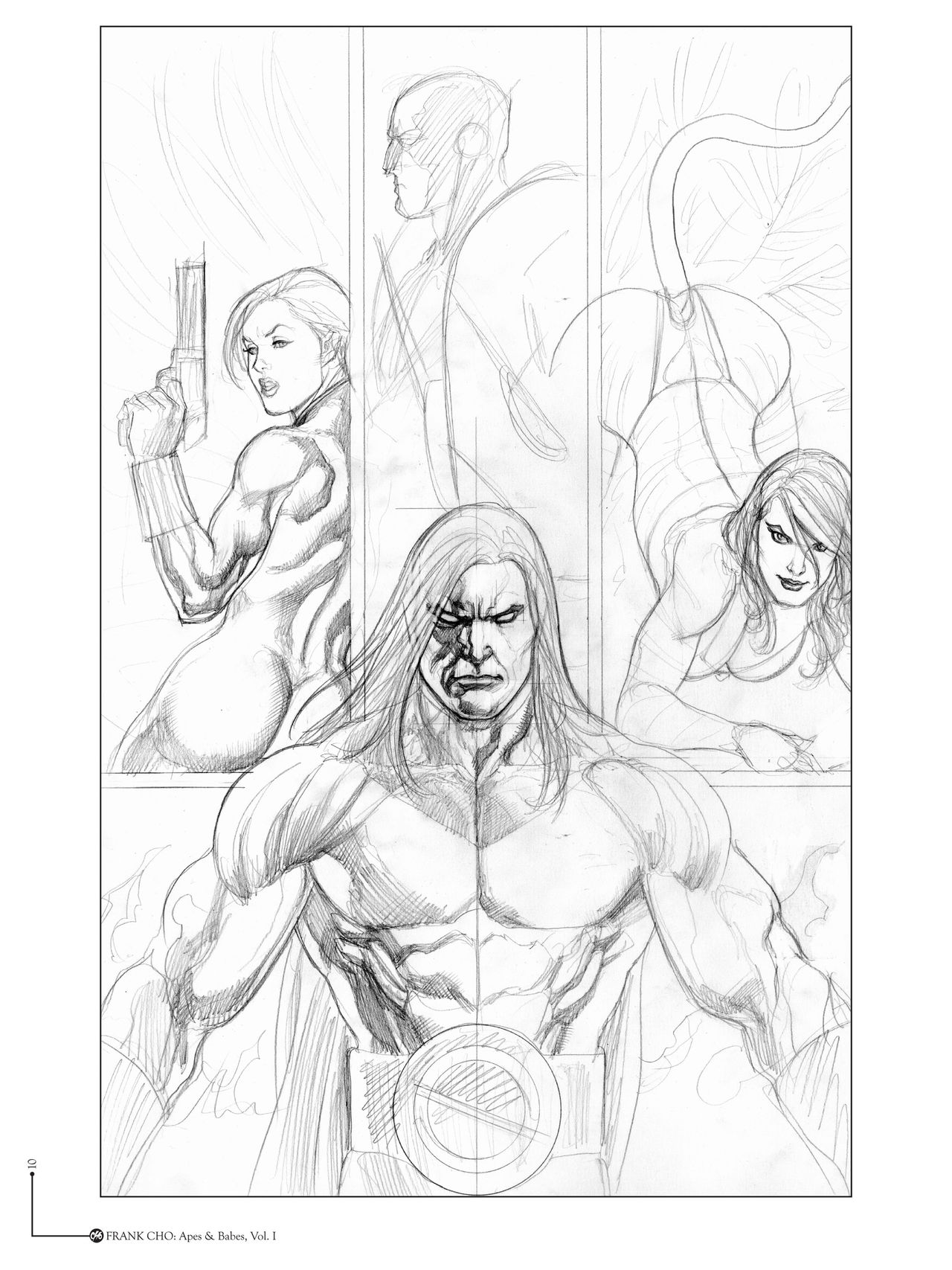 Apes & Babes: The Art Of Frank Cho page 9 full