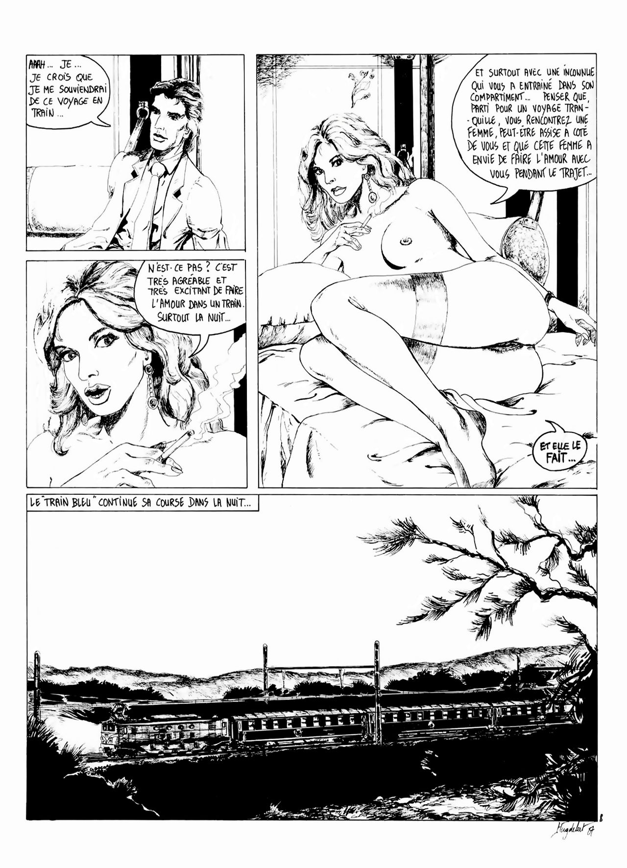Voyages-voyages 1. La Dragueuse des sleeping page 11 full
