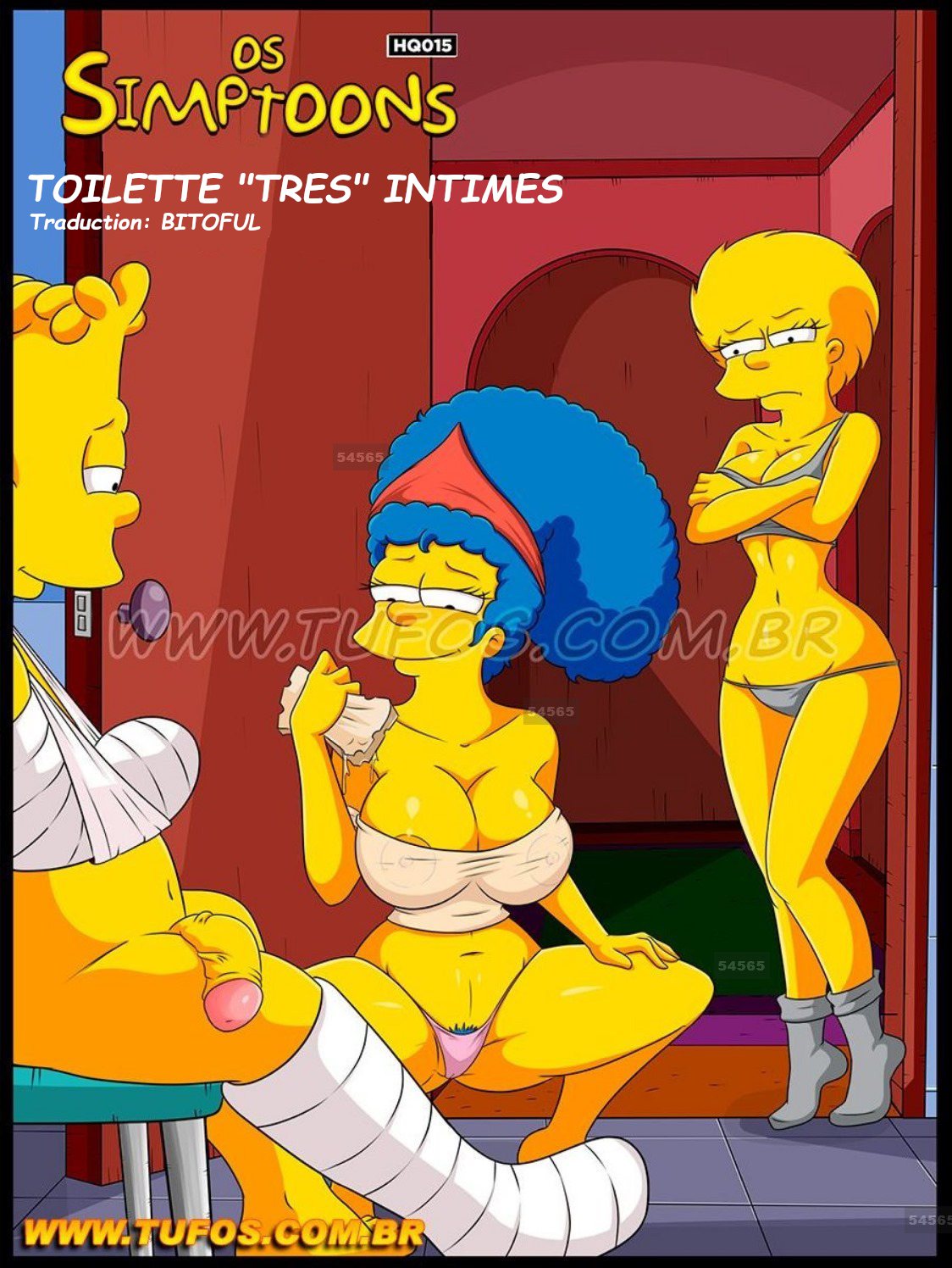 THE SIMPSONS 11  Toilette trés intimes. page 1 full