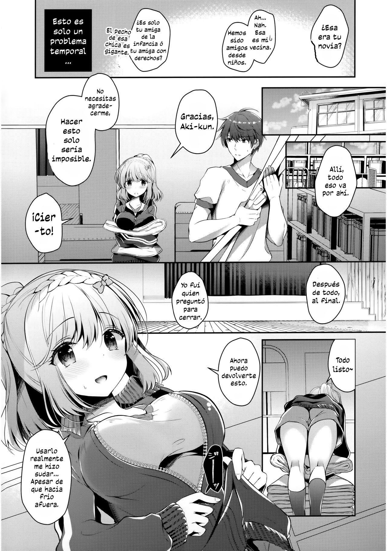 Osananajimi de Koibito no Kanojo to Taiiku Souko de | En el almacén de educion fisica con mi novia y amiga de la infancia page 6 full