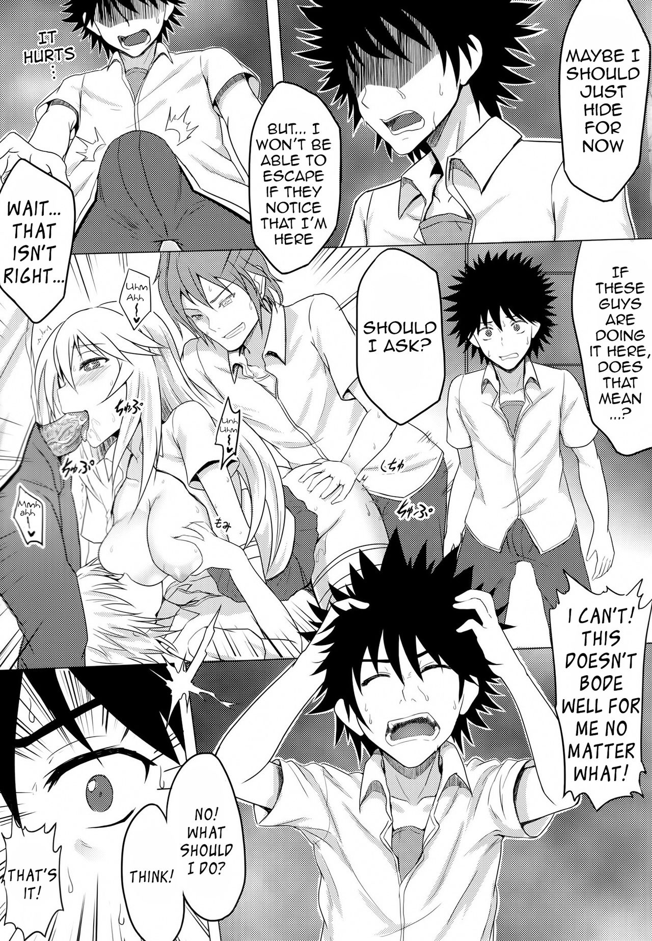 MikoMisa to Fukou na Otoko | Mikomisa and the Unfortunate Man page 8 full