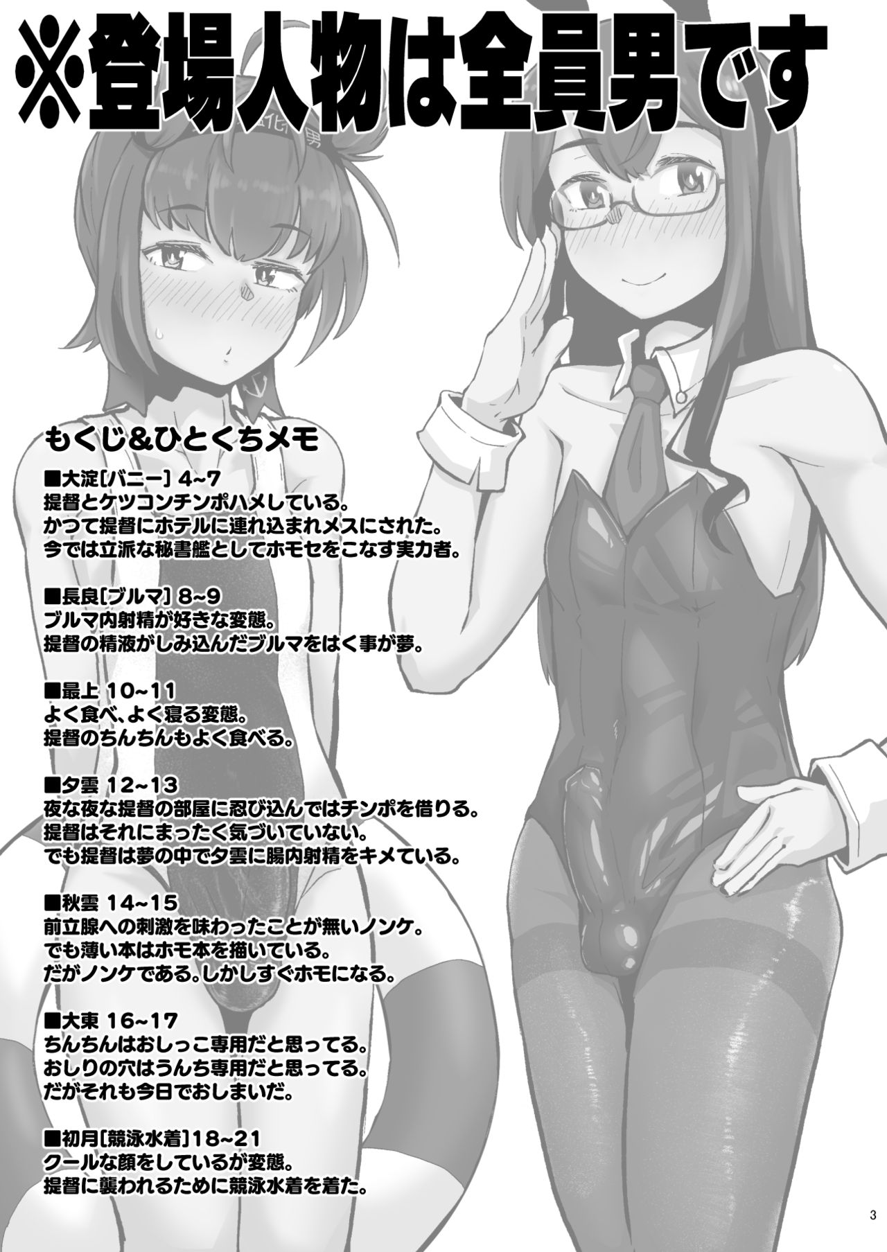 Kanmusu Minna Otoko Setsu page 2 full