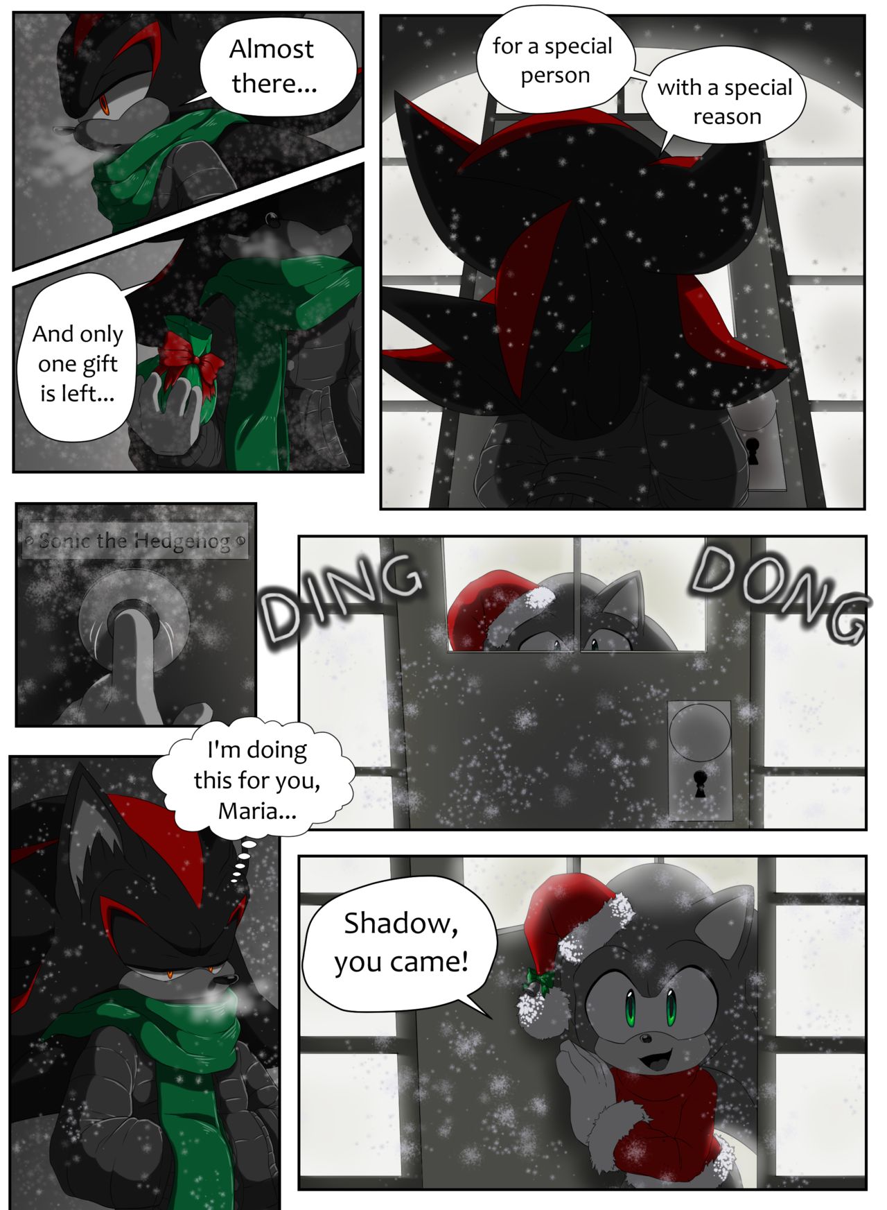 Twelve Pages of Sonadow page 1 full