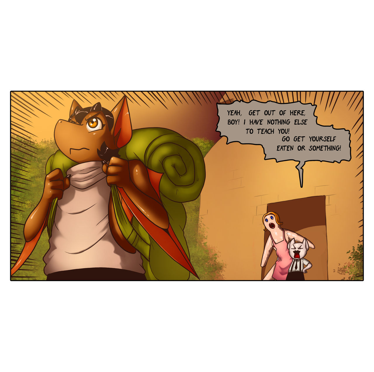 Vore Story- Chapter 4: The Necklace - WEB PAGES page 12 full