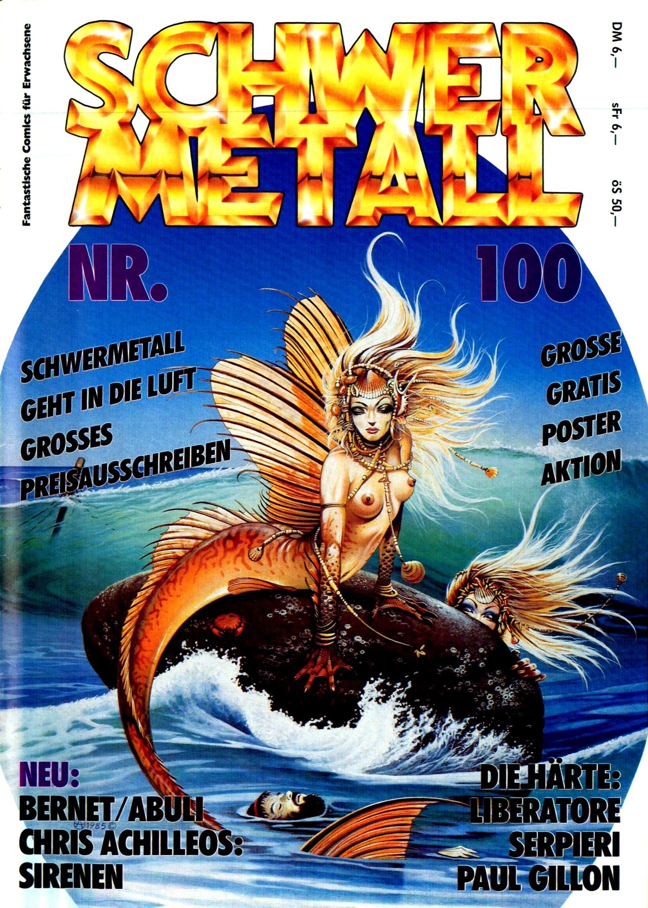 Schwermetall #100 page 1 full