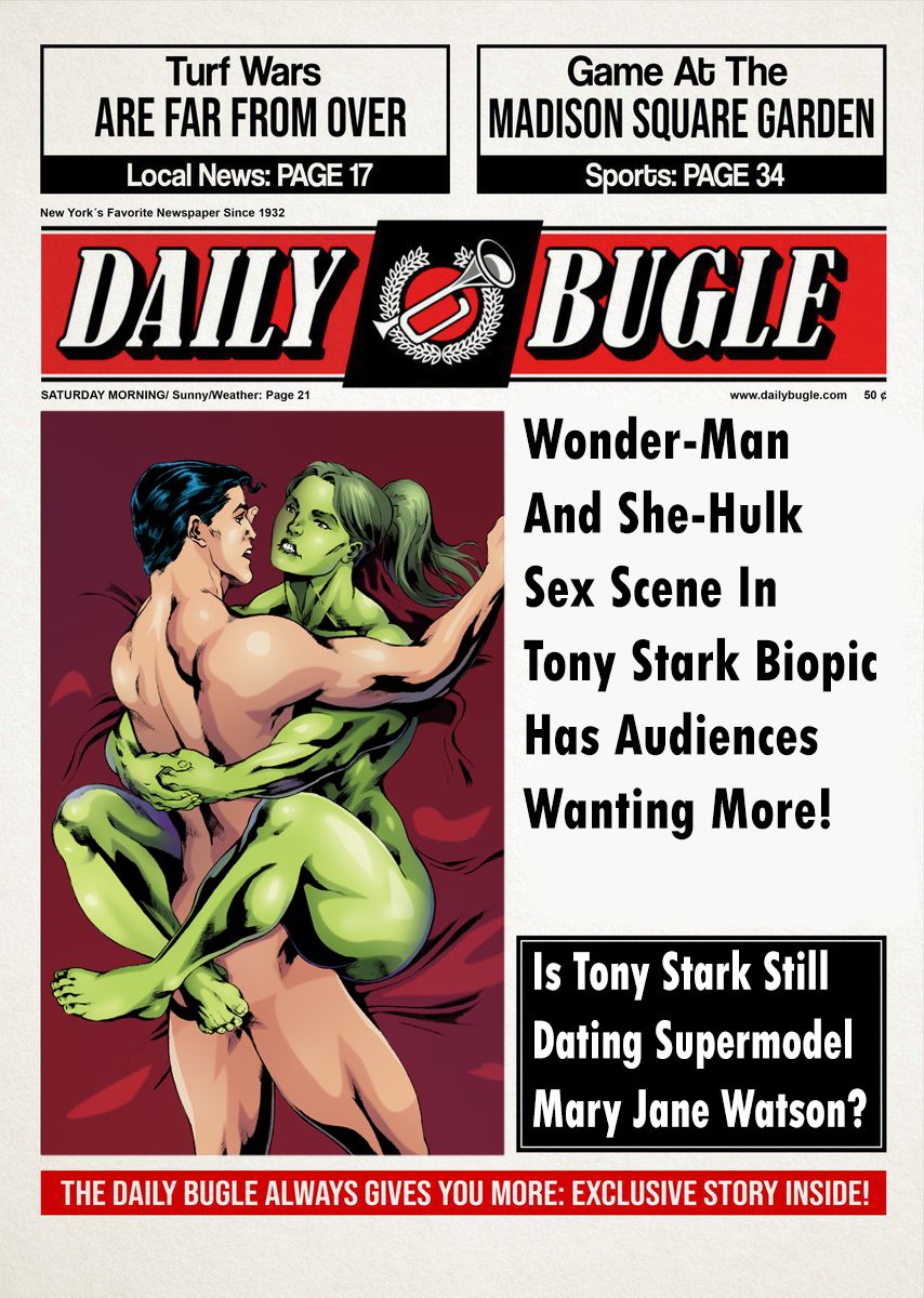 Marvel/DC Comics Newspapers page 12 full