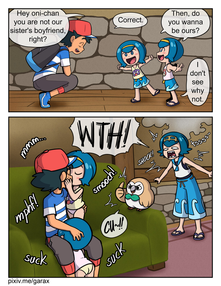 Twin Pokegirlfriends page 1 full
