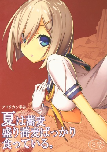 (C86) [American Kenpou (Kikuchi Seiji)] Natsu wa Soba Mori Soba Bakkari Kutte Iru. (Kantai Collection -KanColle-) cover
