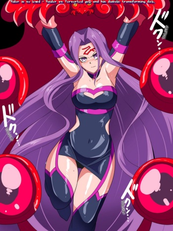 [Warabimochi] Rider-san wa Eroi + Rider VS HENTAI Onii-san Ma no Henkei Chinpo | Rider is so lewd + Rider vs Perverted guy and his diabolic transforming dick (Fate/stay night)  [English] [EHCOVE] cover