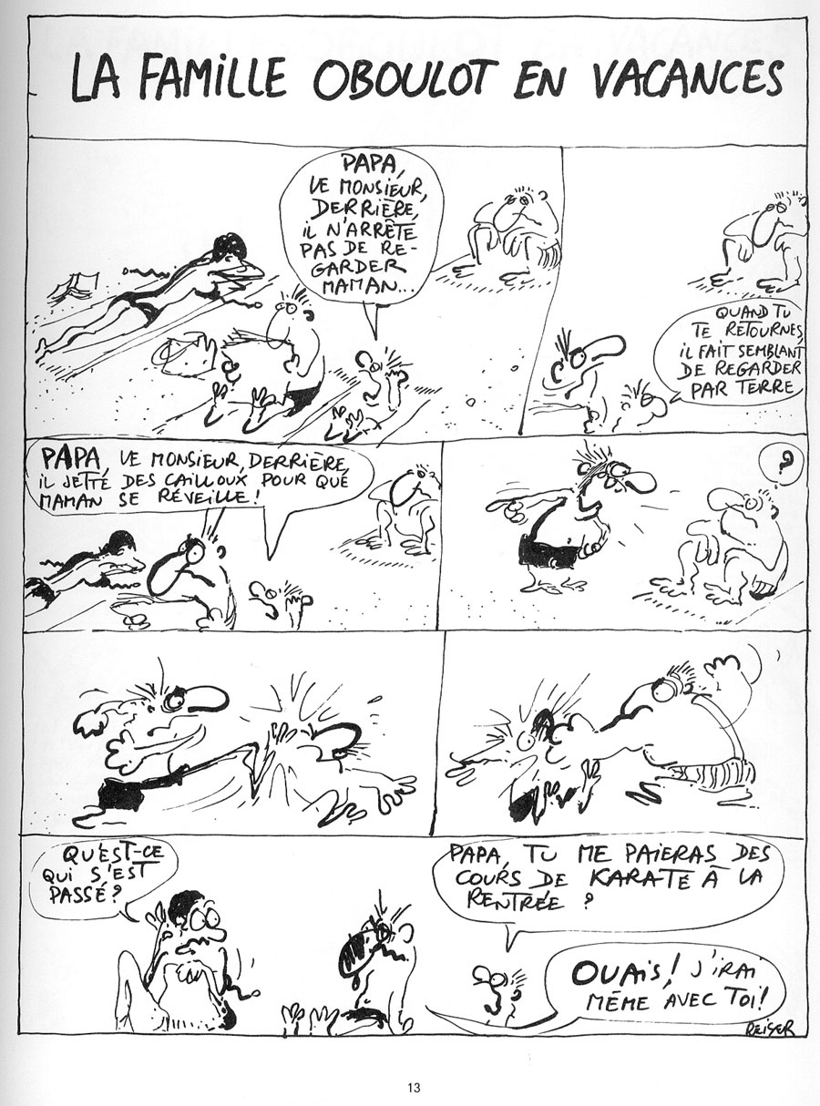 La Famille Oboulot en Vacances page 12 full