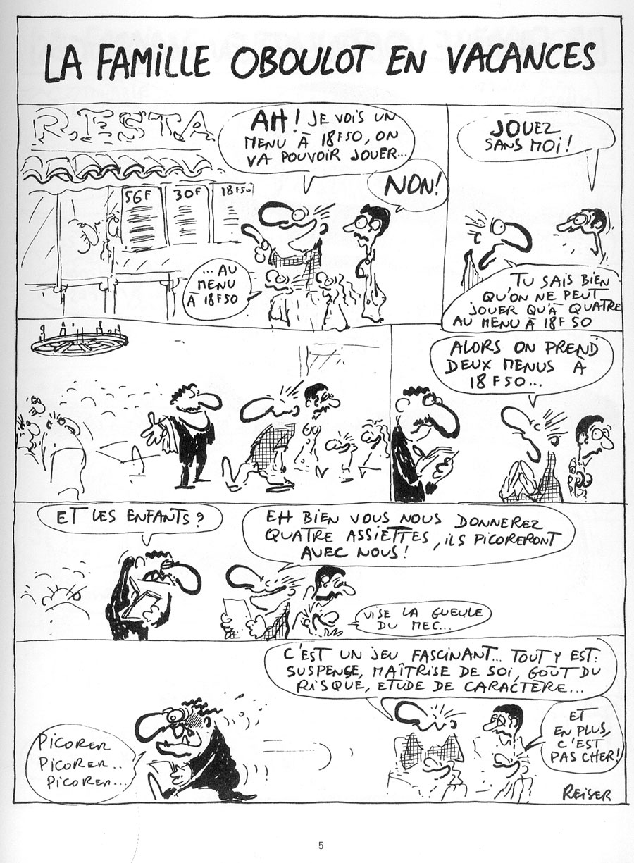 La Famille Oboulot en Vacances page 5 full