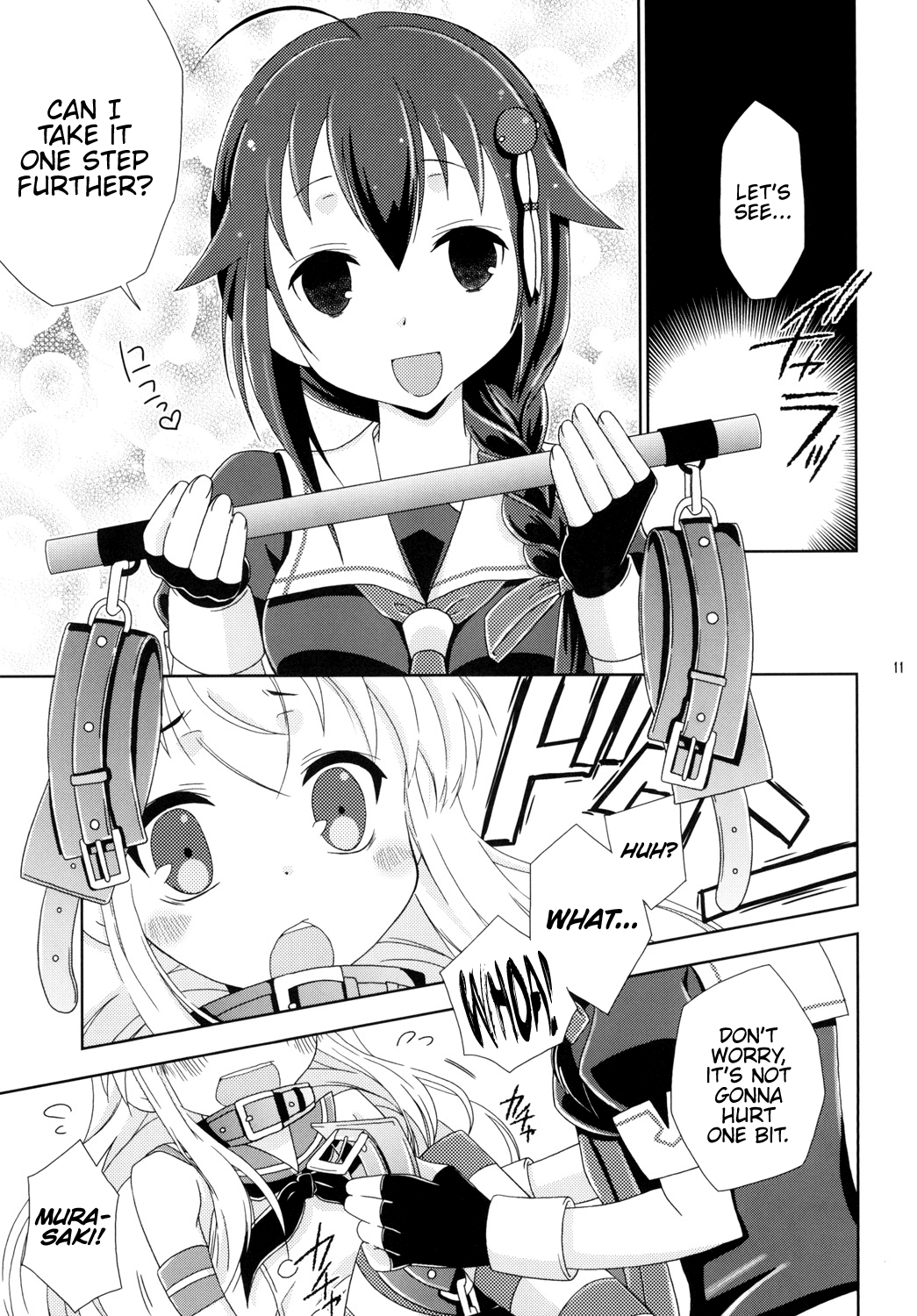 Josou Cos de Layer no Onnanoko o Tsurou toshite Shippai Shita Shimakaze-kun no Ohanashi. page 11 full