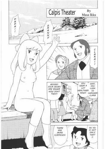 (C61) [Daisuki! Beachkun (Masa Ikku)] Calpis Gekijou | Calpis Theater (Aa... Natsukashi no Heroine-tachi!! Vol. 1 Soukangou) (Alps no Shoujo Heidi) [English] [Satoru] cover