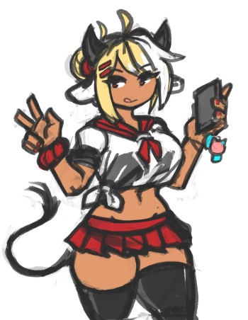 [various] Cow Gal (by Zana) [OC] cover