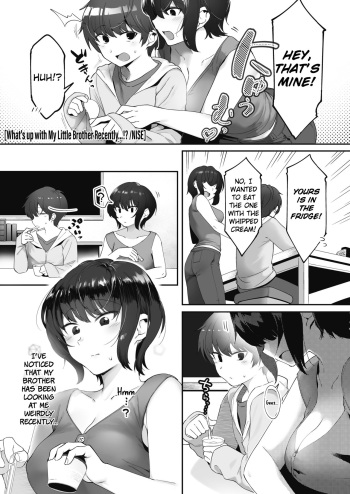 [Nise] Nanka Saikin Otouto ga!? | What's Up With My Little Brother Recently...!? (COMIC HOTMILK 2019-12) [English] [Anotsu Sagami] [Digital] cover