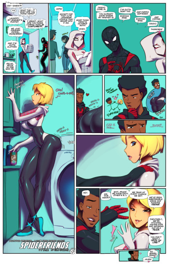 [Fred Perry] SpiderFriends with Benefits (Spider-Man: Into the Spider-verse) [Ongoing] cover