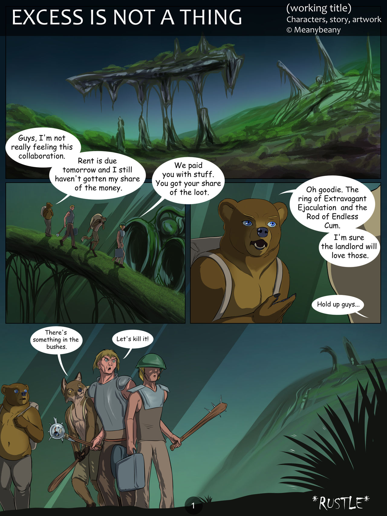 Excess Is Not A Thing page 1 full