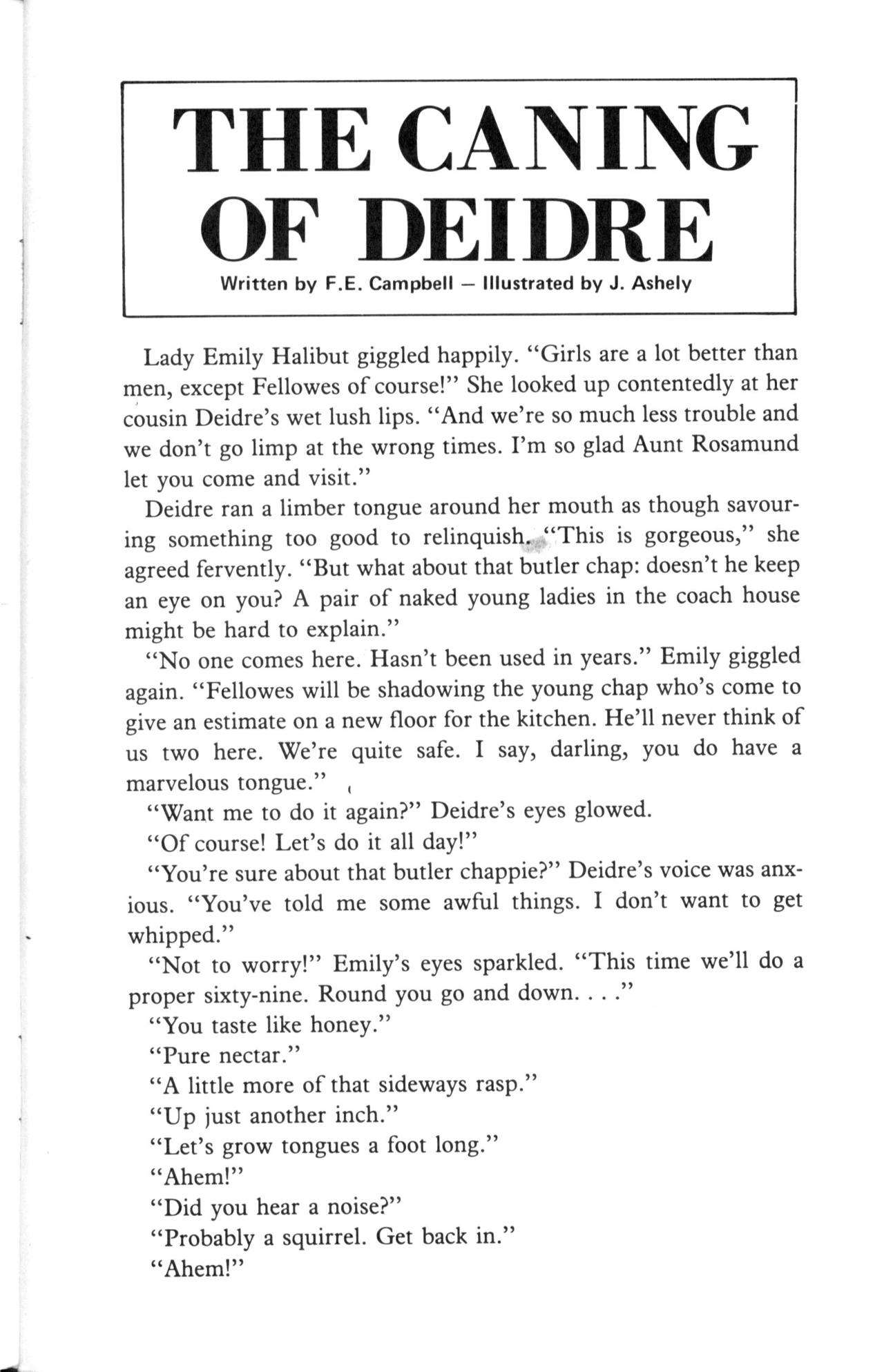 Fellowes #10 : The Caning of Deidre page 3 full