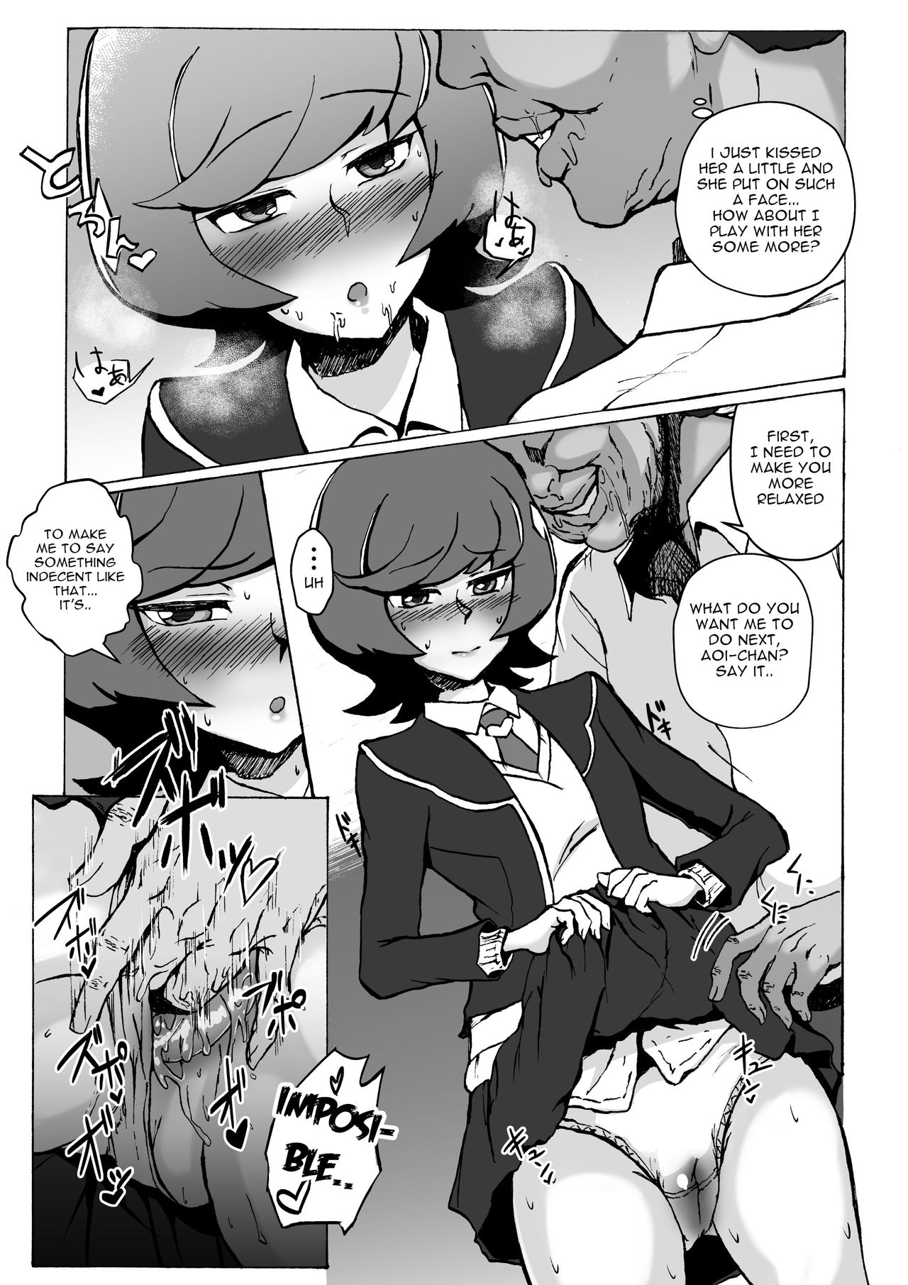 Compensated Dating JK and Impregnator Oji-san page 6 full