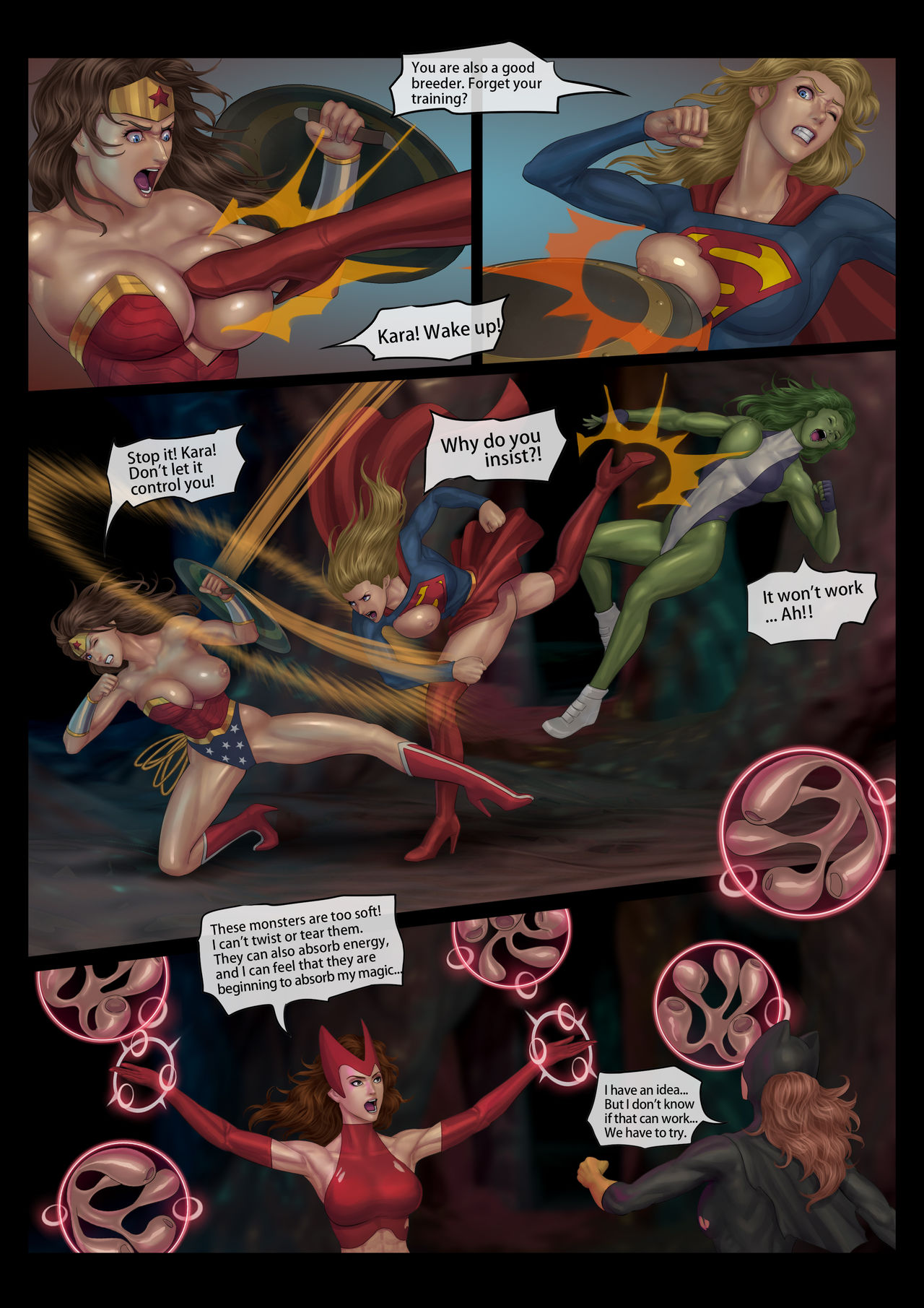 Avenger's Nightmare Part 4 - GURO WARNING page 11 full