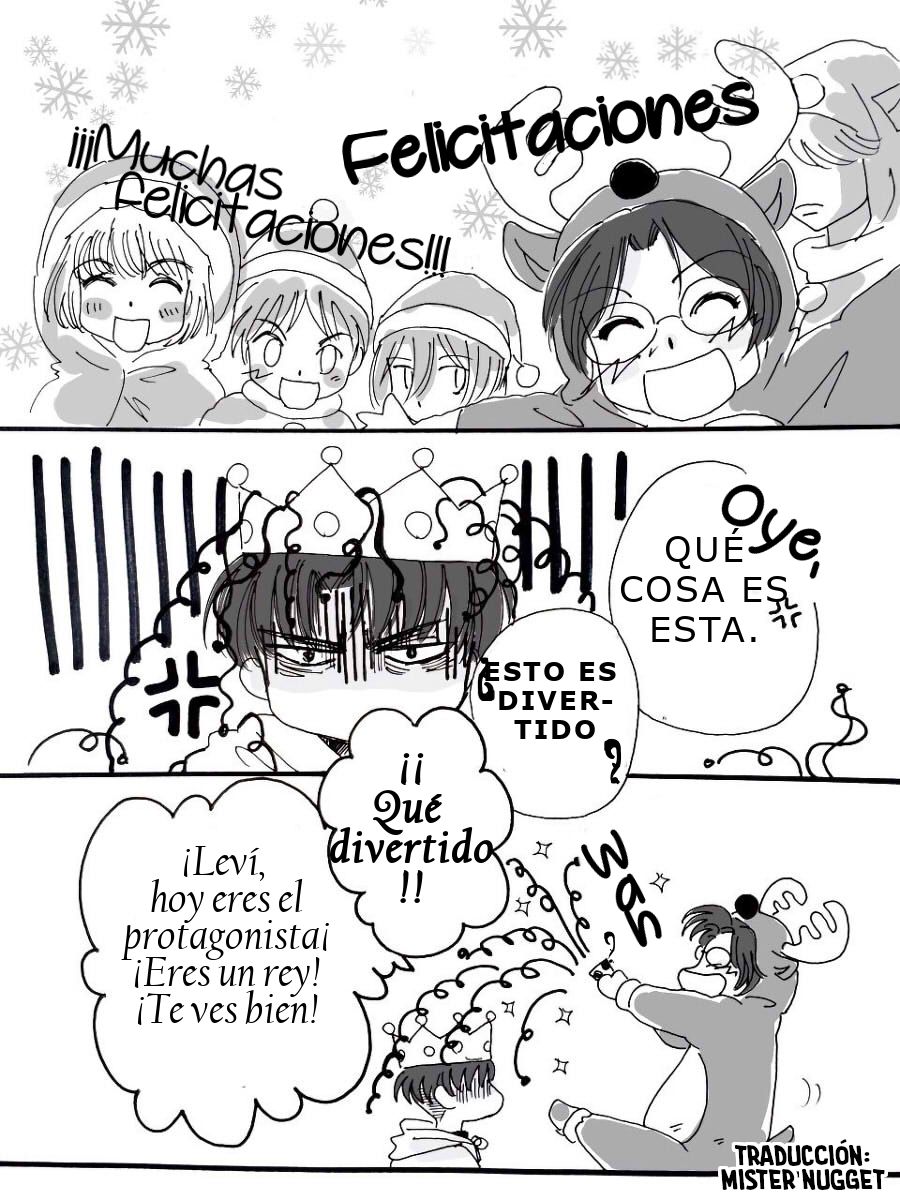 Cumpleaños de Levi - 『Diciembre, cumpleaños ♪』 page 3 full