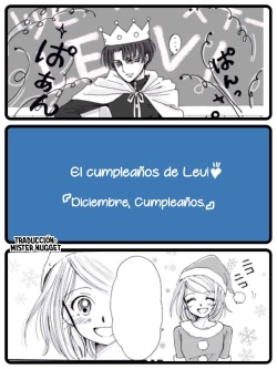 Cumpleaños de Levi - 『Diciembre, cumpleaños ♪』
