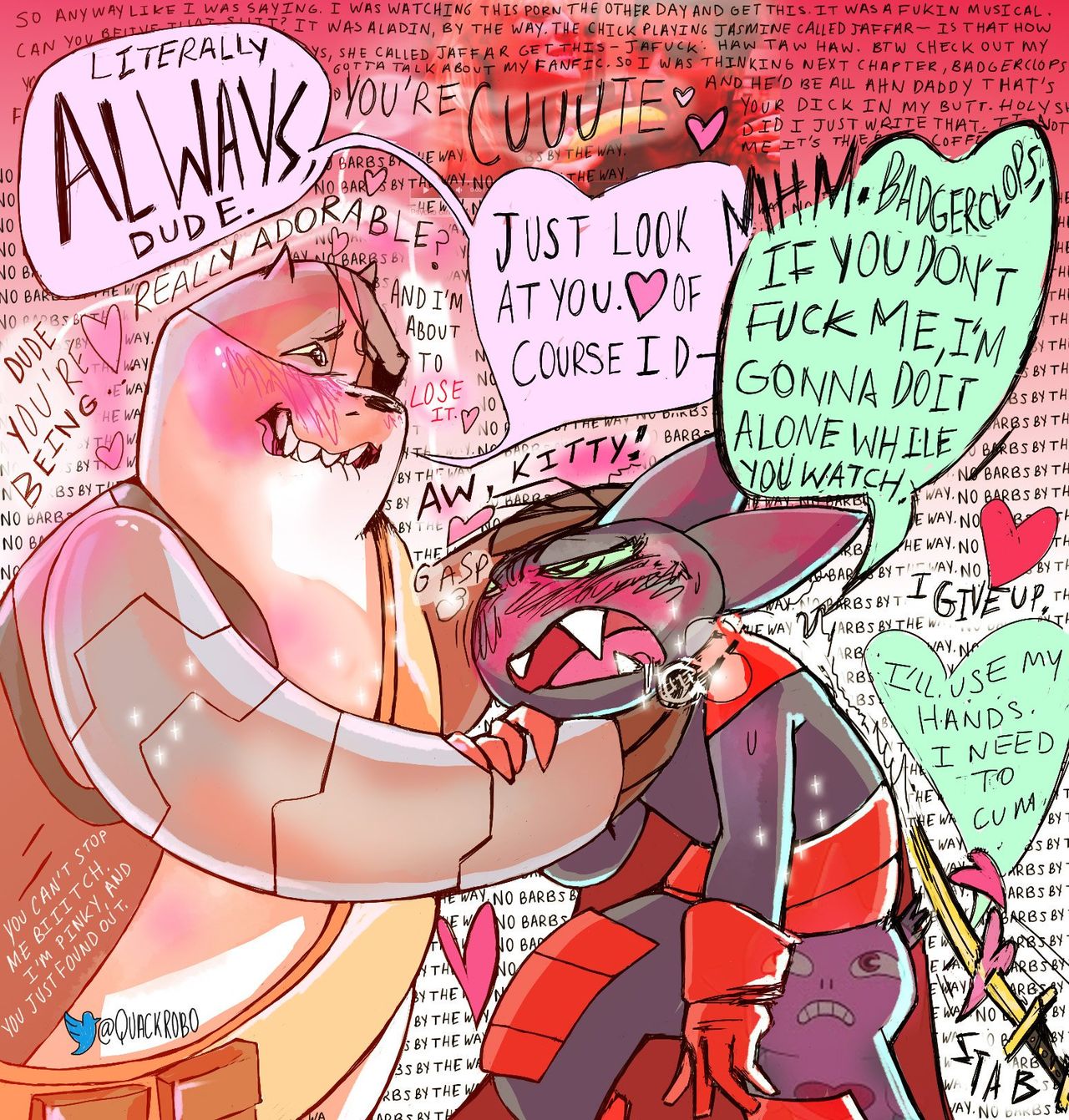 Mao Mao and Badgerclops: Heroes of Pure Hentai page 8 full
