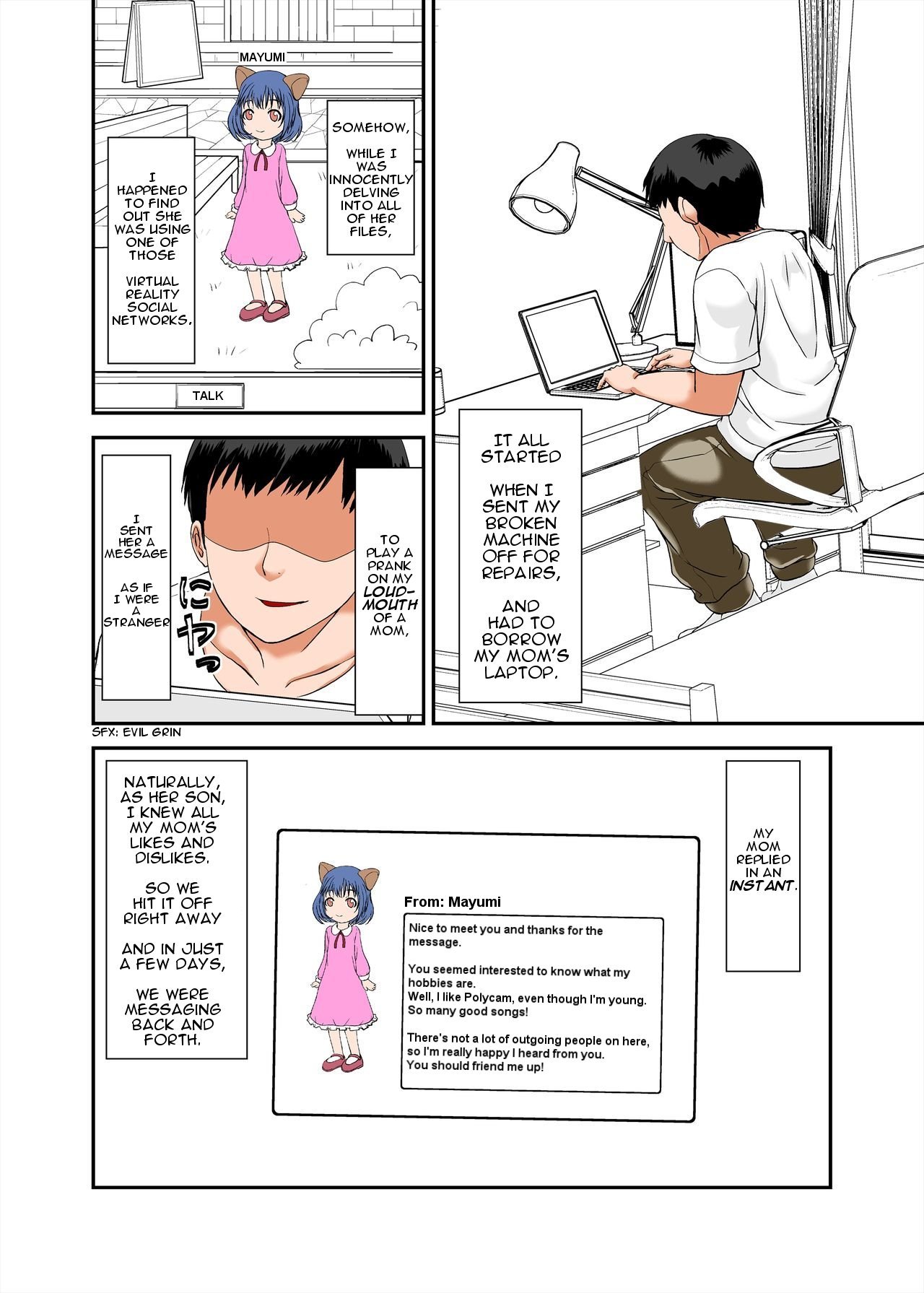 Kaa-san no Yowami o Nigitte SEX Shiyou to Shitara Mechakucha Inran datta | I Was Crazy Horny, So I Exploited My Mom's Sexual Frustration page 2 full