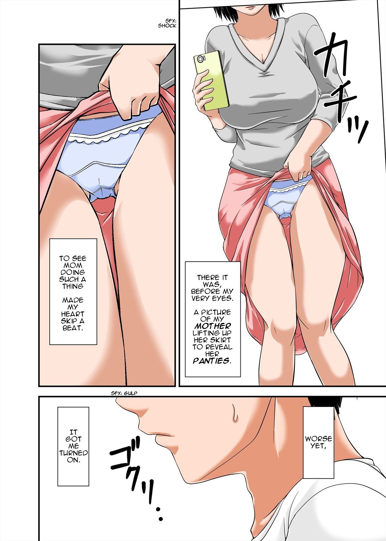 Kaa-san no Yowami o Nigitte SEX Shiyou to Shitara Mechakucha Inran datta | I Was Crazy Horny, So I Exploited My Mom's Sexual Frustration page 8 full
