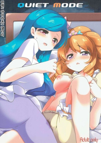 (Geinoujin wa Card ga Inochi! 5) [Colomonyu (Eromame)] QUIET MODE (Aikatsu!) [Korean] [아이카츠! 갤러리] cover