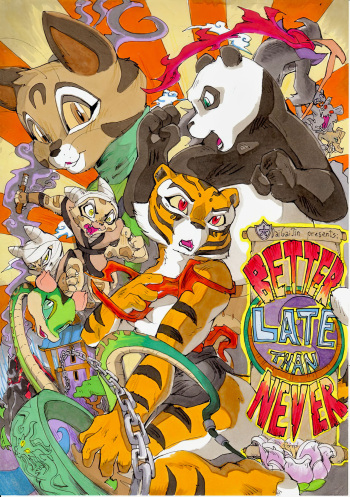 [Shin Kagemusha] Better Late than Never (Kung Fu Panda) [decensored] [adjustment] cover