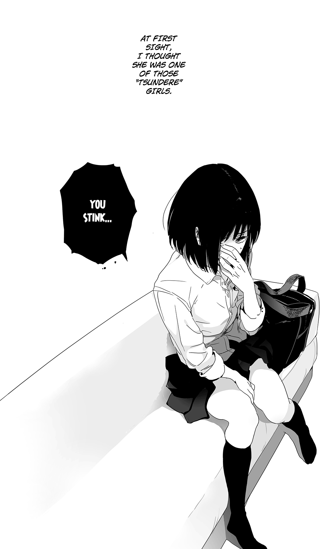 Batou Shoujo #1 | The Girl Who Verbally Abuses page 9 full