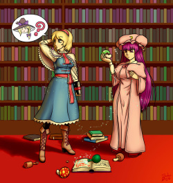 Magical Mishap at the Library