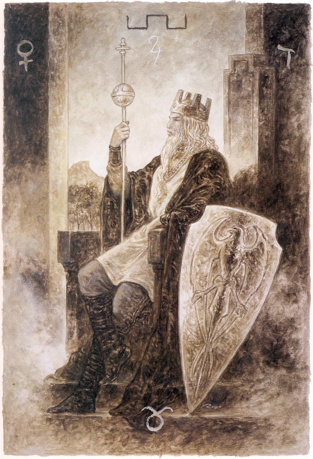 The Labyrinth Tarot page 7 full