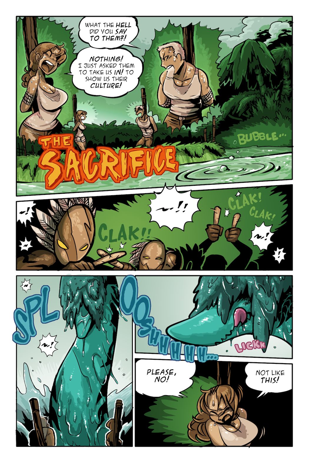 The Sacrifice page 1 full