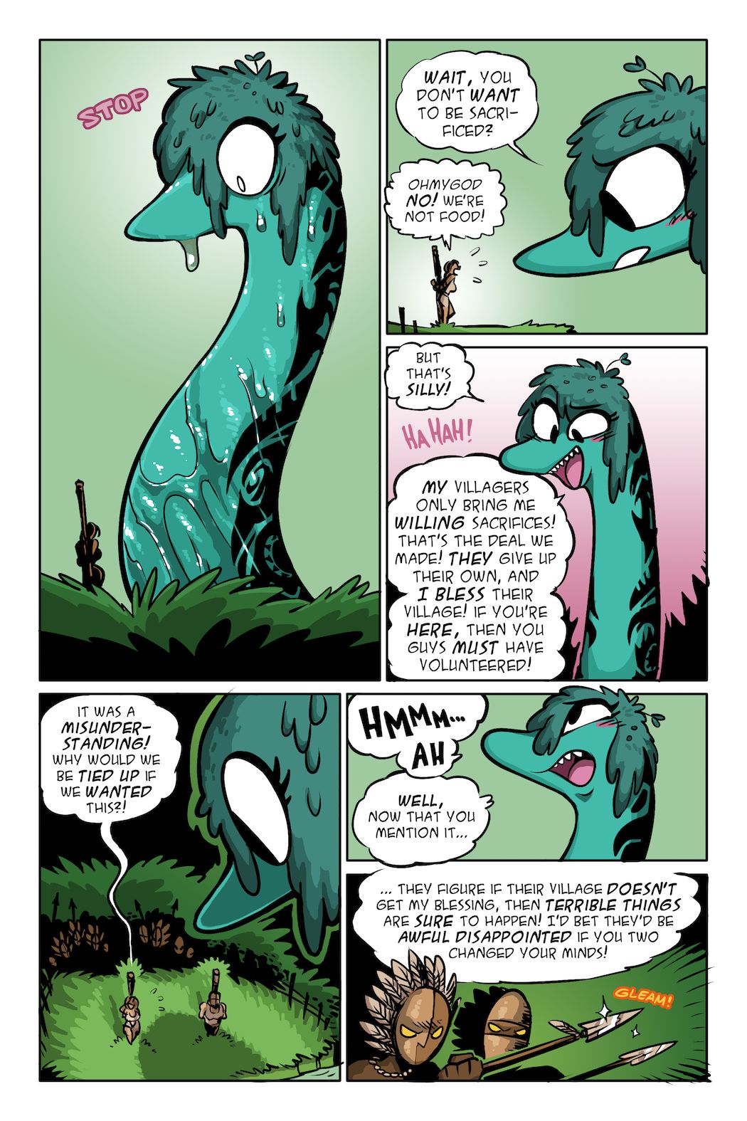The Sacrifice page 2 full