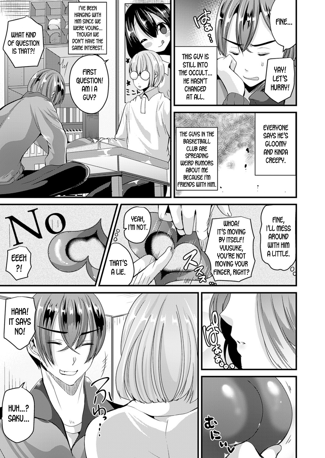 Nyotaika Shite Ouija Board no Noroi o Ukeru | Get cursed by the ouija board and turn into a girl! page 3 full