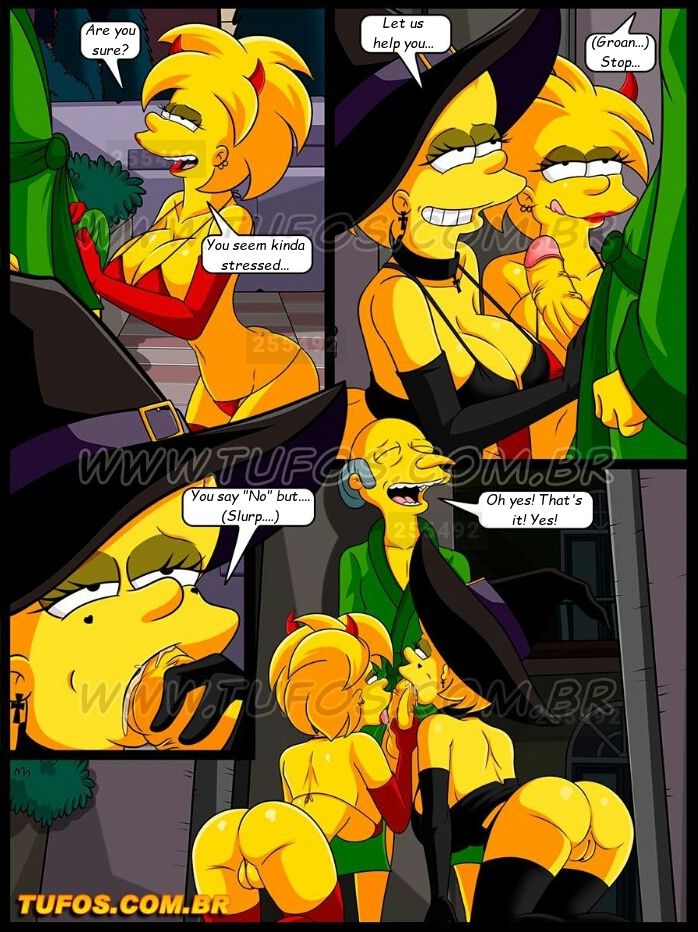 The Simpsons - Halloween Night page 9 full