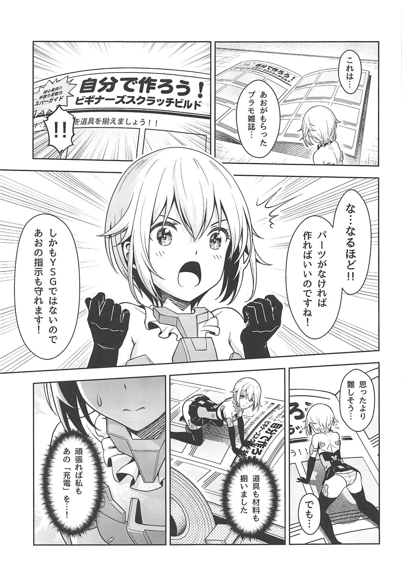Gourai, Juuden ga Kininaru! page 8 full