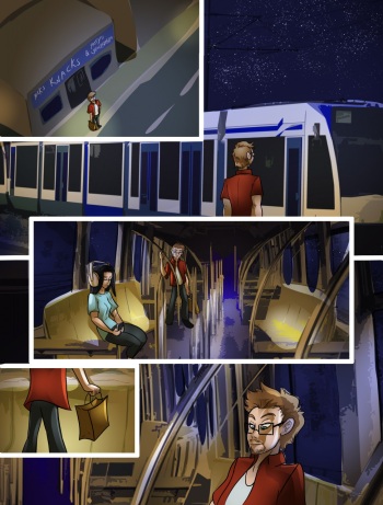 [TheBigBadWolf01] Tenkoman Comic: Long Train Running cover