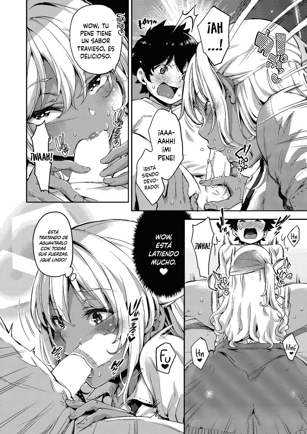 Doutei Ochinchin ni Katenakatta Kuro Gal | La Gal que no pudo vencer a un pene virgen page 10 full