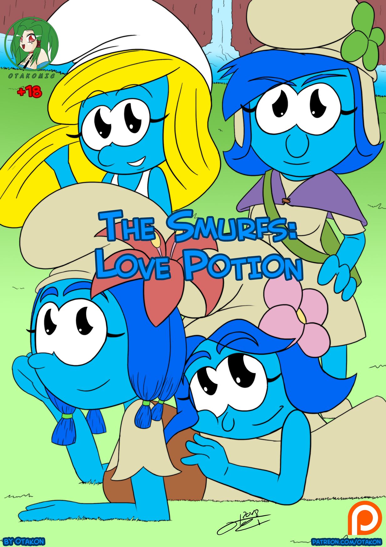 The Smurfs: Love Potion page 1 full