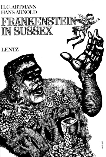 [Hans Arnold & H. C. Artmann] Frankenstein in Sussex [German] cover